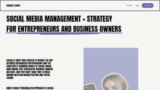 Thumbnail of sociallysavvymgmt.com