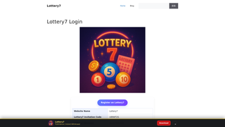 Thumbnail of lottery7in.net