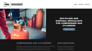 Thumbnail of paramountrecyclingservices.com