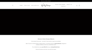 Thumbnail of wendysboutique-melbourne.com