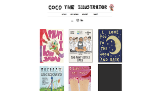 Thumbnail of cocotheillustrator.com