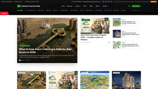 Screenshot of pakistanpropertyguide.com