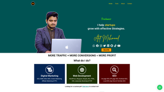 Thumbnail of atifmehmood.com
