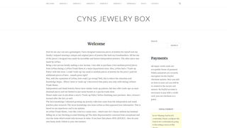 Thumbnail of cynsjewelrybox.com