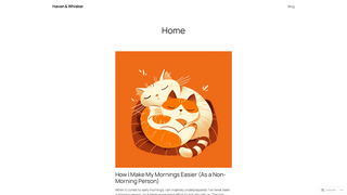 Thumbnail of havenandwhisker.com