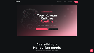 Screenshot of unfoldk.com