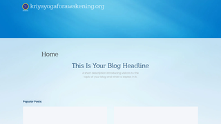 Thumbnail of kriyayogaforawakening.org