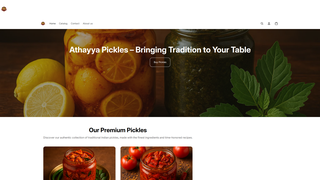 Thumbnail of athayyapickles.com