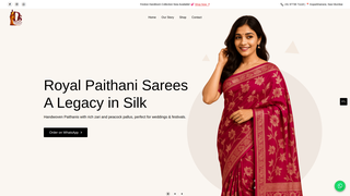 Thumbnail of dikshitasarees.com