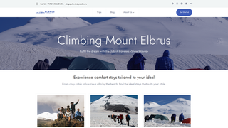 Screenshot of elbrussummit.com