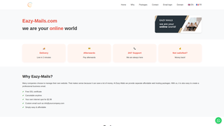 Thumbnail of eazy-mails.com