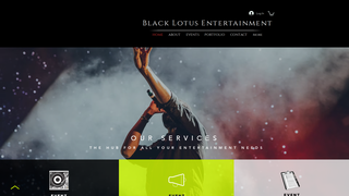 Thumbnail of blacklotusevents.com