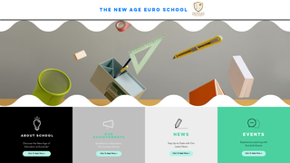 Screenshot of thenewageeuroschool.net