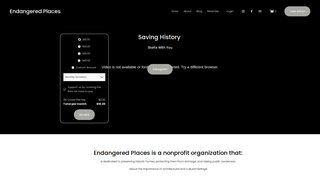Thumbnail of endangeredplaces.org