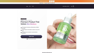 Thumbnail of teveraskin.com
