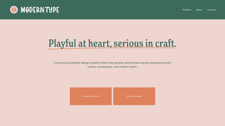 Thumbnail of klf-moderntype.com