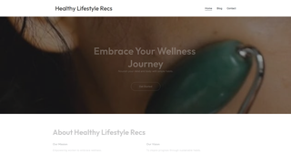 Thumbnail of healthylifestylerecs.com