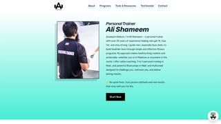Thumbnail of trainwithayya.com