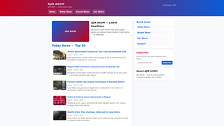 Thumbnail of ajiraxom.com