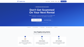 Screenshot of flagmylisting.com