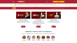 Thumbnail of kings855.com