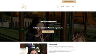 Thumbnail of spectrumguidance.com