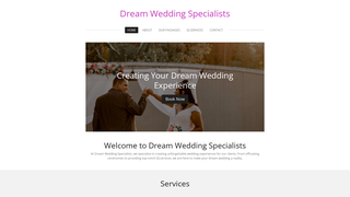 Thumbnail of dreamweddingspecialists.com