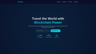 Thumbnail of bloctrip.com