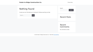 Thumbnail of footertoridge.com