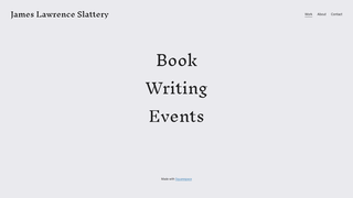 Thumbnail of jameslawrenceslattery.com