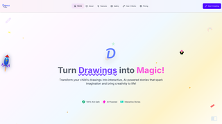 Screenshot of doodletales.ai