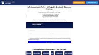 Thumbnail of lifeinsuranceagentsfoley.com