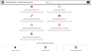 Thumbnail of freemiumconverter.com