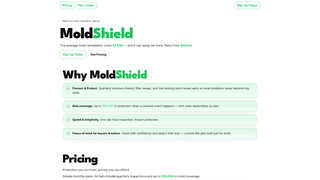 Thumbnail of getmoldshield.com