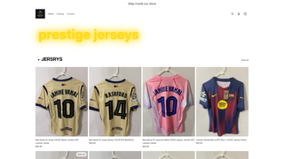 Thumbnail of prestigejerseys.com
