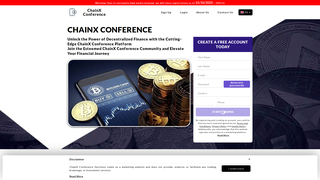 Thumbnail of chainx-conference.com