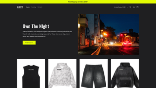 Thumbnail of arctclothing.com