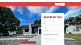 Thumbnail of panamacitybeachconcretecontractors.com