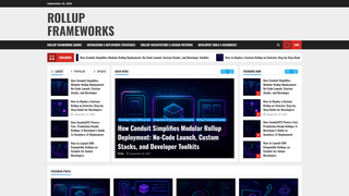 Thumbnail of rollupframeworks.com