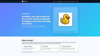 Thumbnail of kwakyworld.com