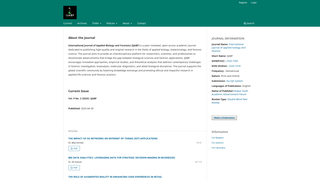 Thumbnail of ijabf.com
