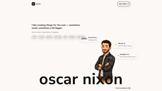 Thumbnail of onixon.net