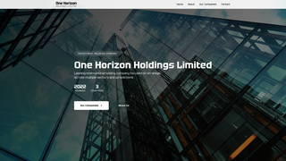 Thumbnail of 1horizonholding.com