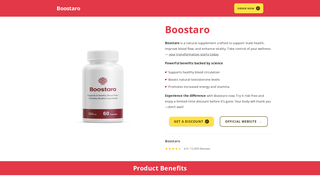 Thumbnail of boostarohealth.com