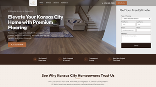 Screenshot of bellacasaflooringllc.com