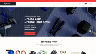 Thumbnail of alphafitshop.net