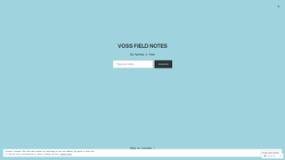 Thumbnail of vossfieldnotes.com
