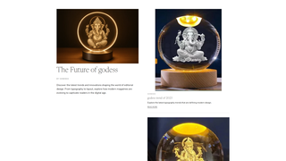 Thumbnail of ganeshacrystaledlamp.com