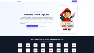 Screenshot of digicareservice.com