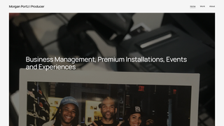 Screenshot of morganportz.com